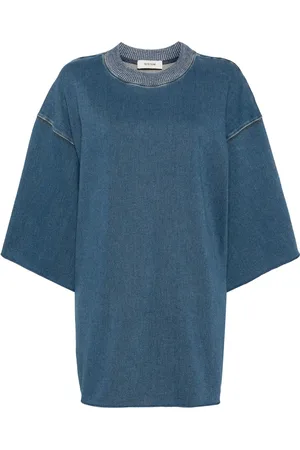SYSTEM Denim jersey top