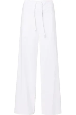 The Row Jugi drawstring-waist cotton trousers