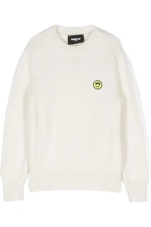BARROW Appliqué-logo sweater
