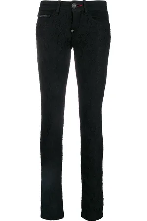 Philipp Plein Lace skinny jeans