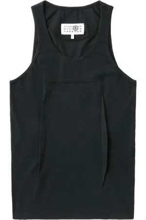 Maison Margiela Asymmetrical-panel tank top