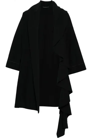 YOHJI YAMAMOTO Open-front textured jacket