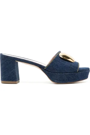 Rupert Sanderson Tritaz denim sandals
