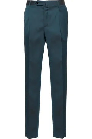 Incotex Super 120s low-rise tailored trousers