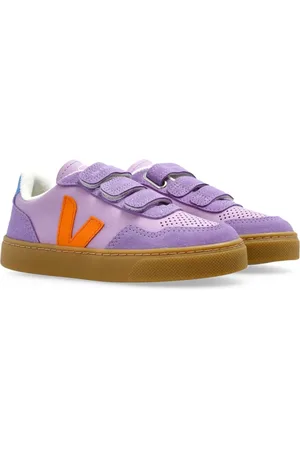 Veja Leather-panelled sneakers