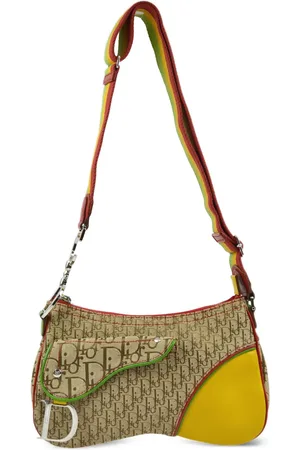 Dior 2004 Rasta Trotter Saddle shoulder bag