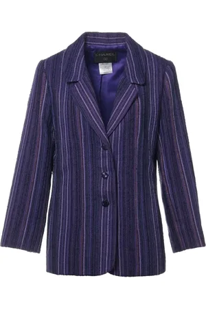 CHANEL Striped blazer