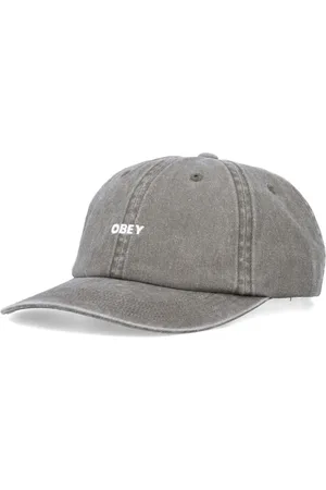 Obey Logo-embroidered cap