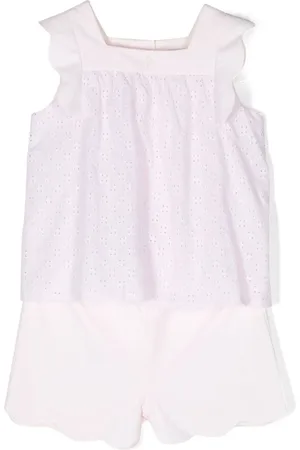 PATACHOU Borderie anglaise short set
