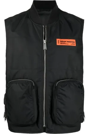 Heron Preston Zip pocket vest jacket