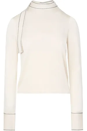 PORTS 1961 Contrast-stitching sweater