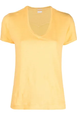 MASSIMO ALBA Flores short-sleeve linen T-shirt
