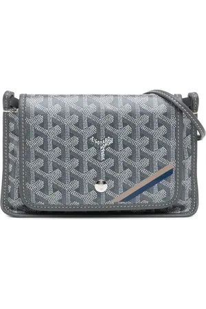GOYARD 2022 Goyardine Plumet Pocket Wallet crossbody bag