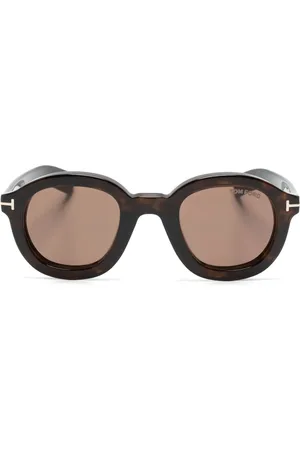 Tom Ford Raffa round-frame sunglasses