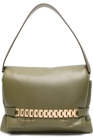 Victoria Beckham Puffy Chain leather tote bag