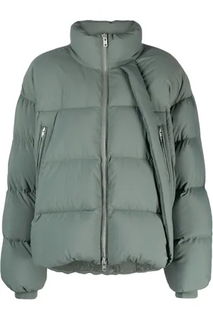 Y-3 X asymmetric puffer jacket