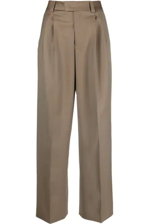 Armarium Wide-leg wool tailored trousers