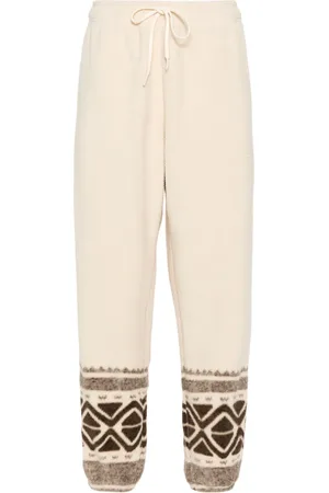 Ralph Lauren Faux-shearling track pants