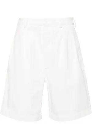 Sunflower Pleated twill shorts