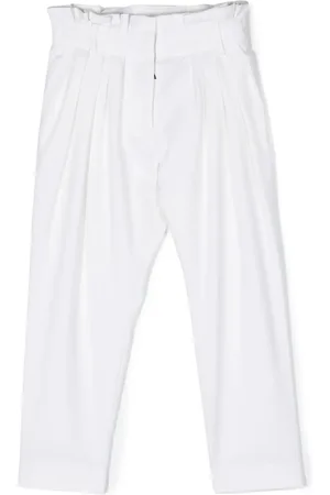 Balmain Pleat-detail wool trousers