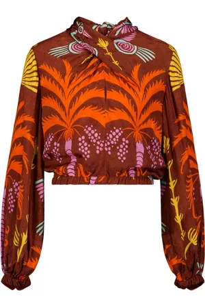 JOHANNA ORTIZ Diwali cropped top