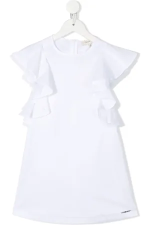 Twin-Set Ruffle-trim detail dress