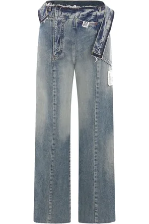 Maison Mihara Yasuhiro Panelled straight-leg jeans