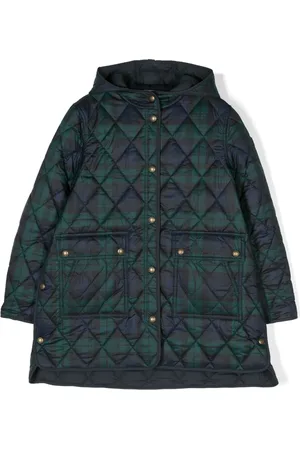 Ralph Lauren Check-print hooded jacket