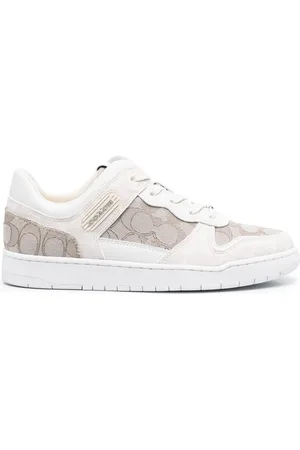 Coach Monogram-print lace-up sneakers