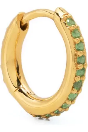 Maria Black Mica small hoop earring