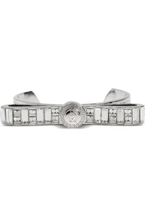 VERSACE Medusa crystal-embellished bracelet
