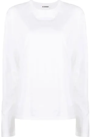Jil Sander Crew neck long-sleeved T-shirt