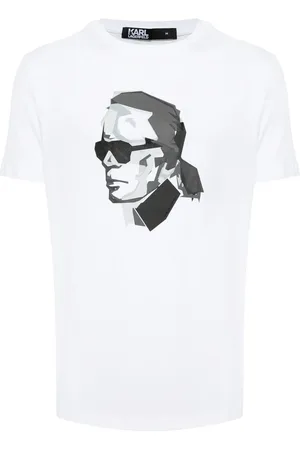Karl Lagerfeld Graphic-print cotton T-shirt