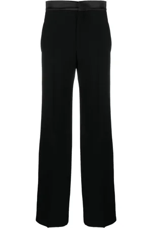 Chloé High-waisted tailored wool trousers