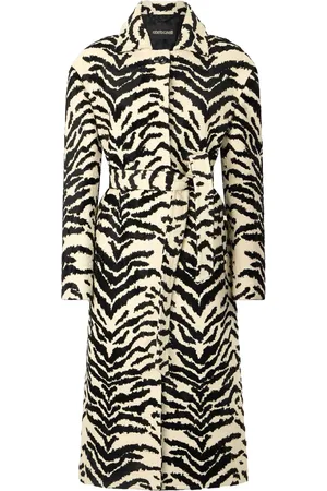 Roberto Cavalli Tiger-print coat
