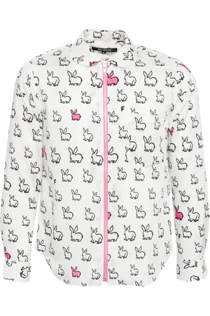 Comme des Garçons All-over rabbit printed shirt