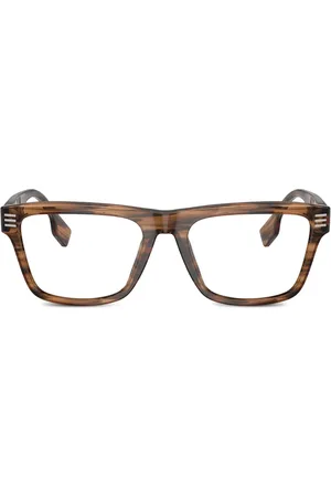 Burberry Logo-print square-frame glasses