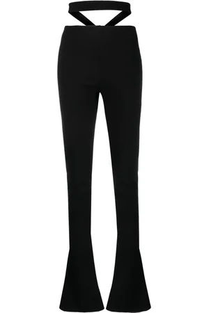 andre damo Cut-out flared trousers