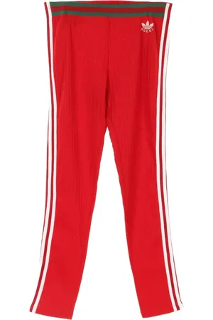 Gucci X Adidas 2010s Web-stripe trousers