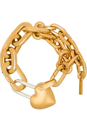AMBUSH Heart padlock chain-link bracelet