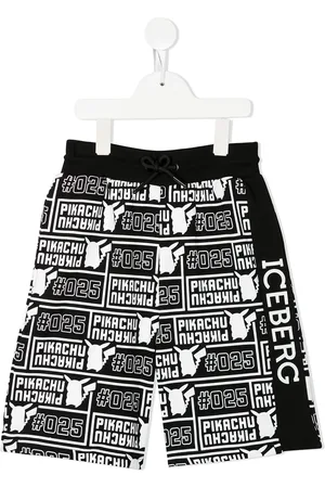 Iceberg Logo-print drawstring shorts