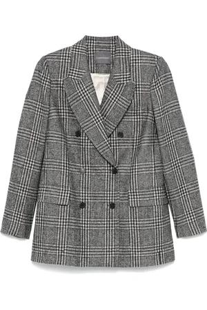 LORENA ANTONIAZZI Checked blazer