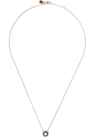 SELIM MOUZANNAR 18kt rose gold diamond Mina necklace