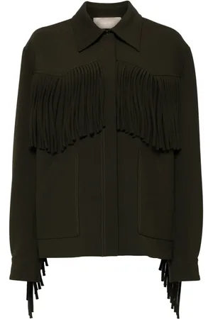 Elie saab Fringed cady jacket