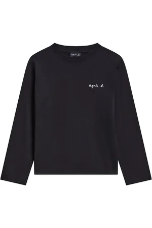 AGNÈS B. Logo-print cotton T-shirt