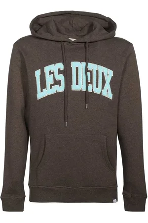Les Deux Logo-print hoodie