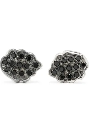 ROSA MARIA Diamond-embellished sterling earrings