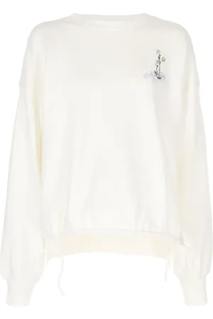 Musium Div. Logo-embroidered cotton sweatshirt