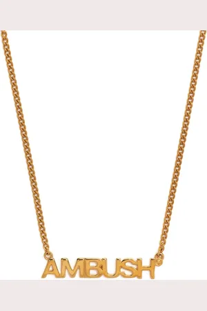 AMBUSH Nameplate chain necklace