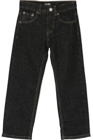 Molo Mid-rise straight-leg jeans